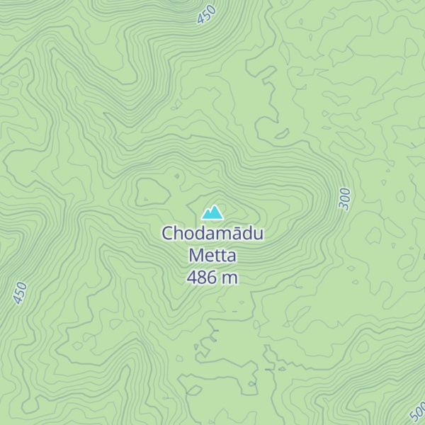 Map of Chodamādu Metta