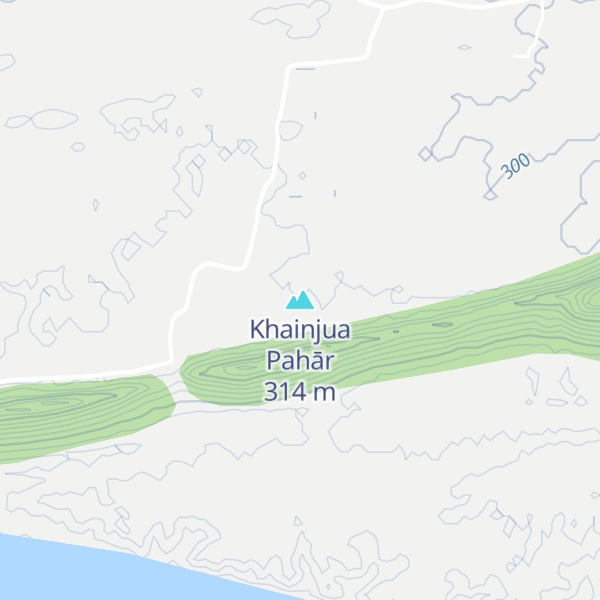 Map of Khainjua Pahār