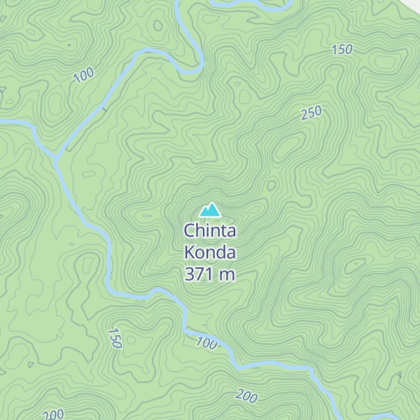Map of Chinta Konda