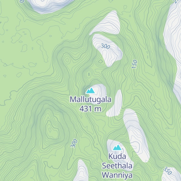 Map of Mallutugala