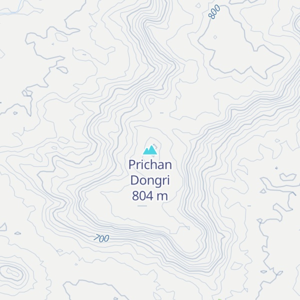 Map of Prichan Dongri