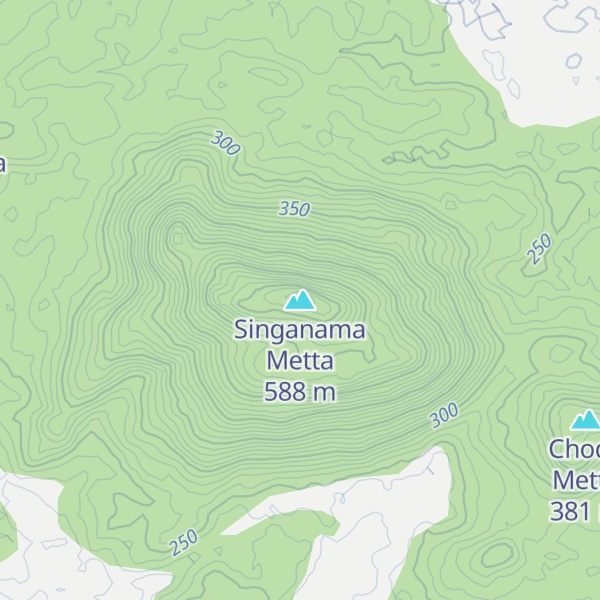 Map of Singanama Metta