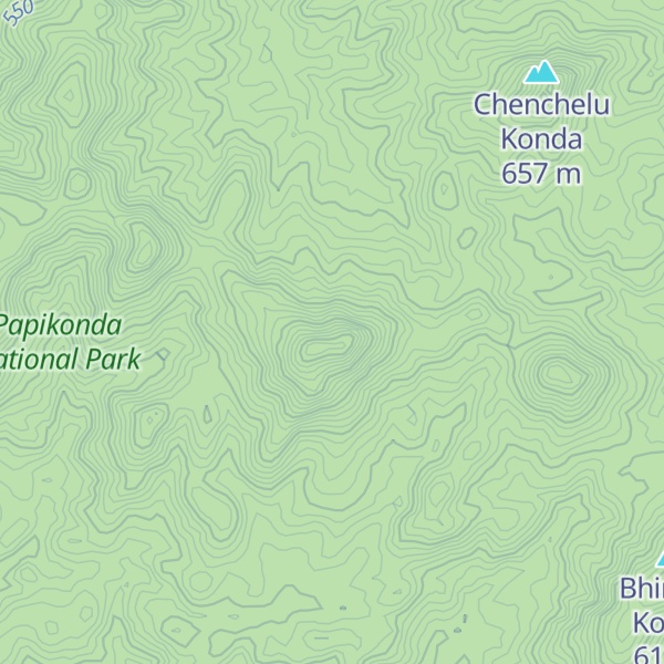 Map of Pedda Konda