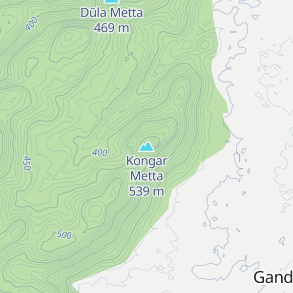 Map of Kongar Metta