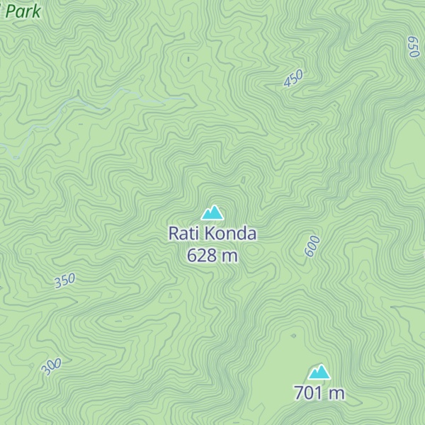 Map of Rati Konda