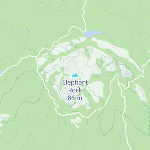 Map of Elephant Rock