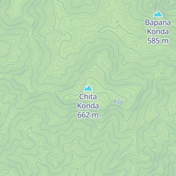 Map of Chita Konda