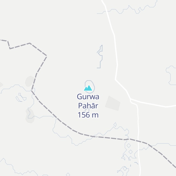 Map of Gurwa Pahār