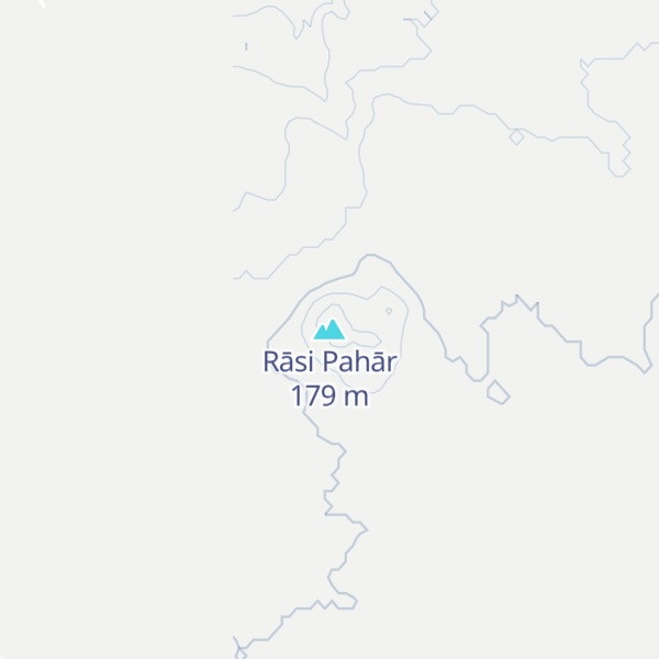 Map of Rāsi Pahār