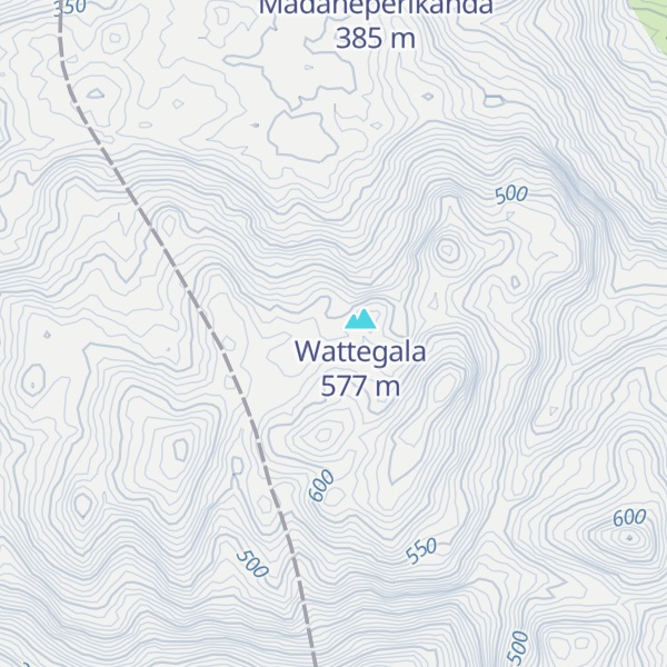 Map of Manangala