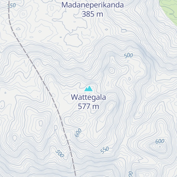 Map of Wattegala