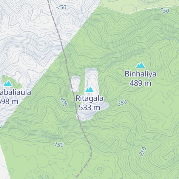 Map of Ritagala