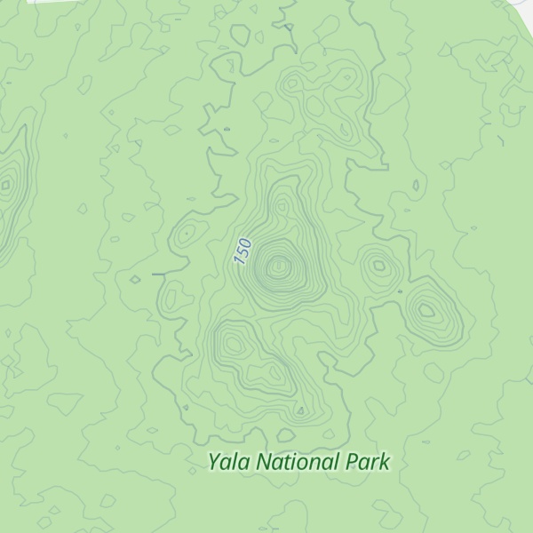 Map of Chimny Hill Rock
