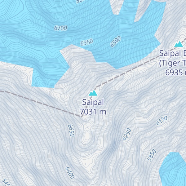 Map of Saipal