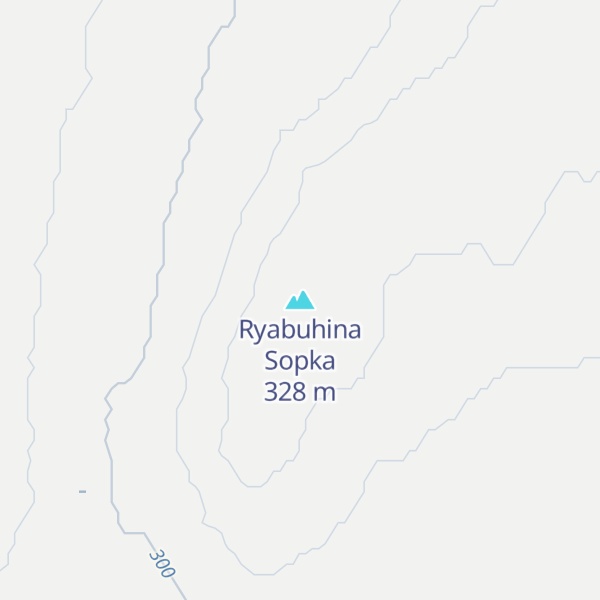 Map of Ryabuhina Sopka