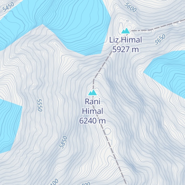Map of Rani Himal