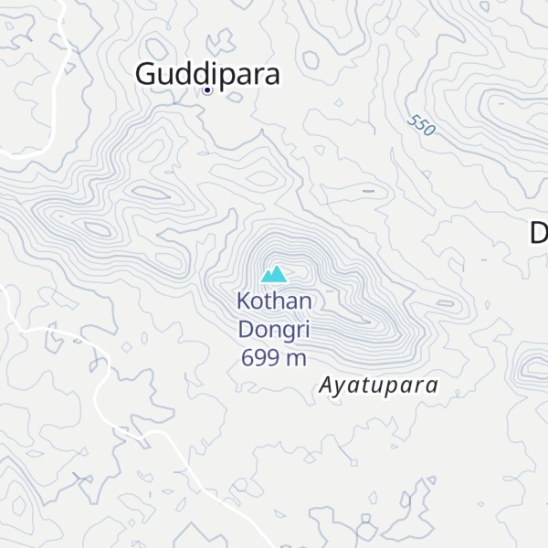 Map of Kothan Dongri