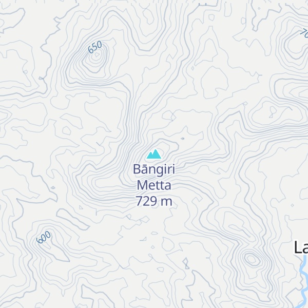 Map of Bāngiri Metta