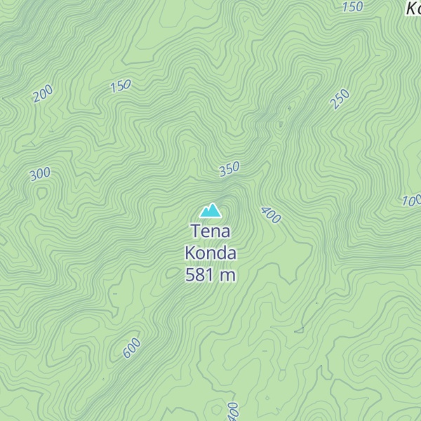 Map of Tena Konda