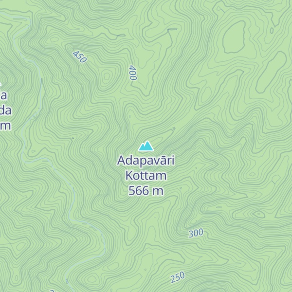 Map of Adapavāri Kottam