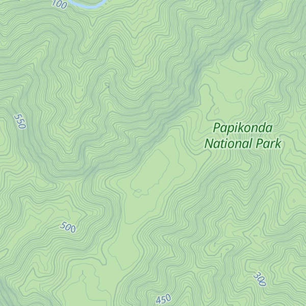 Map of Papikonda Merri