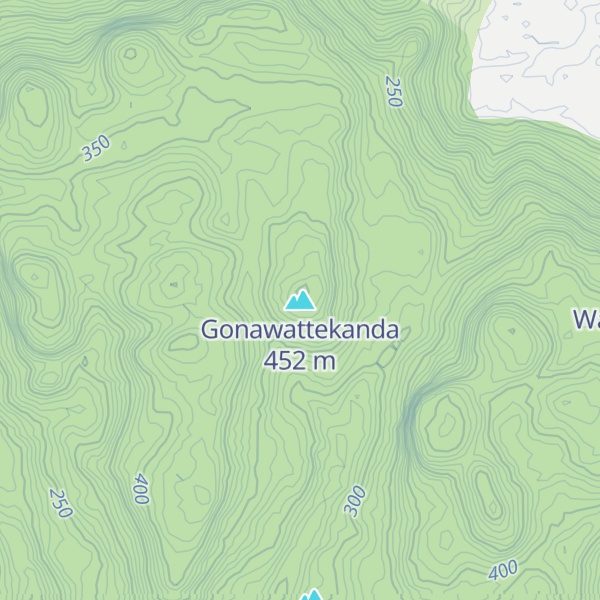 Map of Gonawattekanda