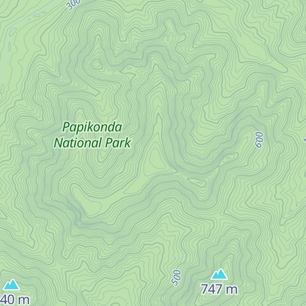 Map of Bhima Konda