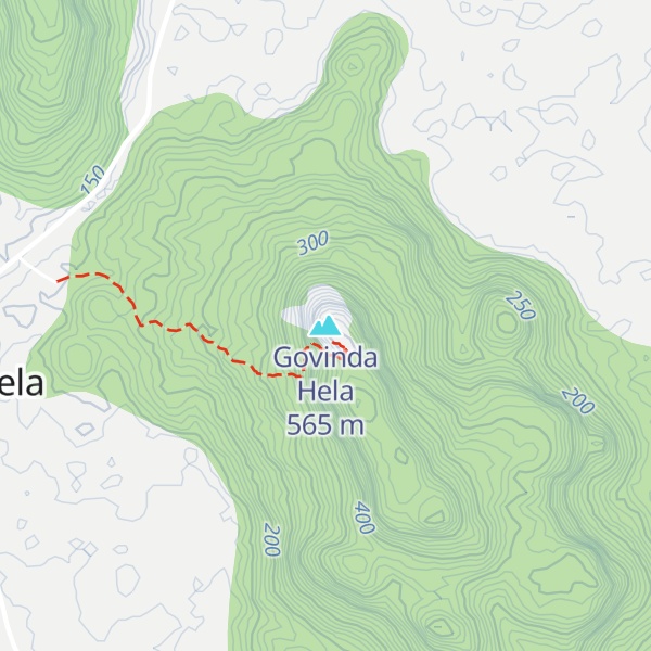 Map of Govinda Hela