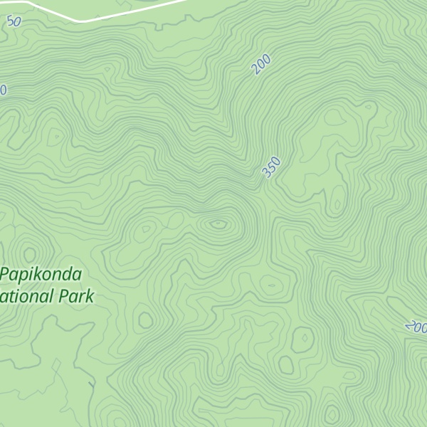 Map of Pothana Konda