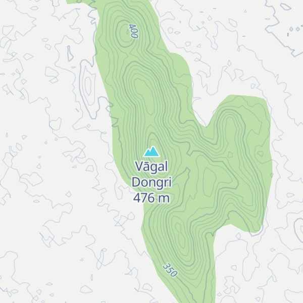 Map of Vāgal Dongri