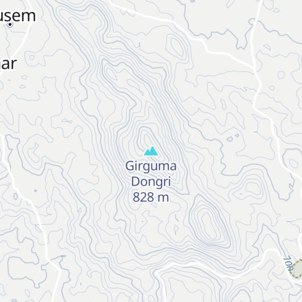 Map of Girguma Dongri