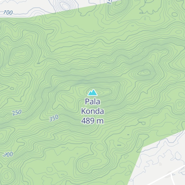 Map of Pala Konda