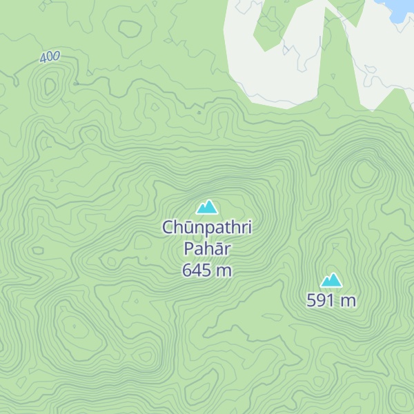 Map of Chūnpathri Pahār