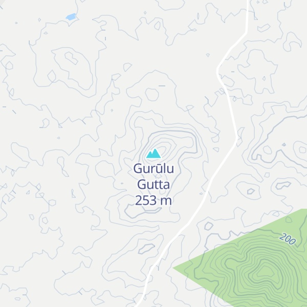 Map of Gurūlu Gutta