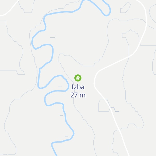 Map of Izba