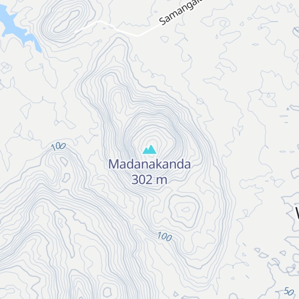 Map of Madanakanda