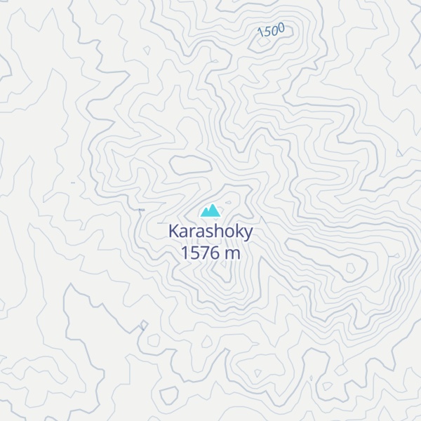 Map of Karashoky