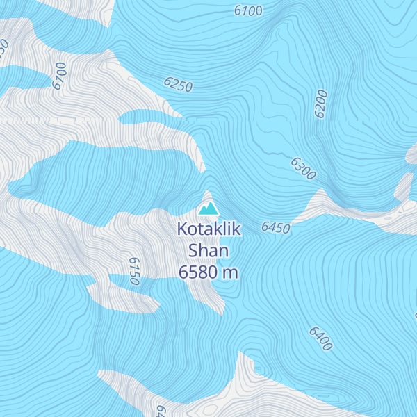 Map of Kotaklik Shan