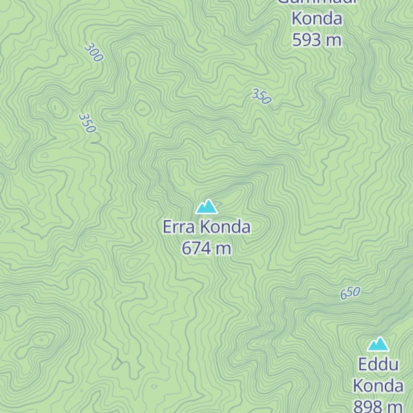 Map of Erra Konda