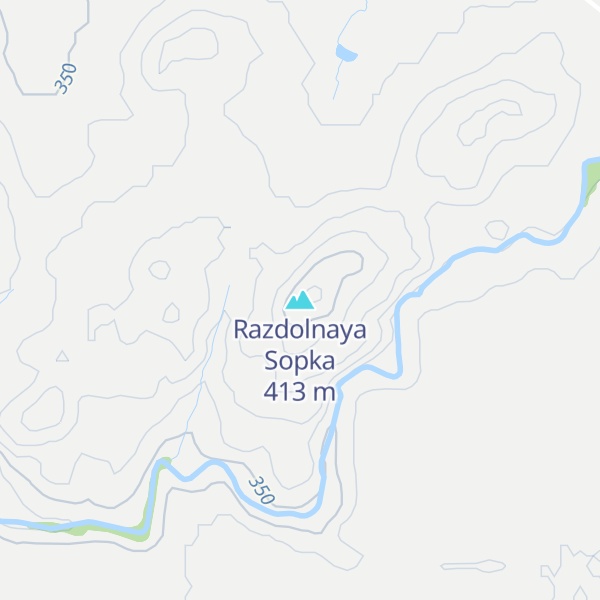 Map of Razdolnaya Sopka