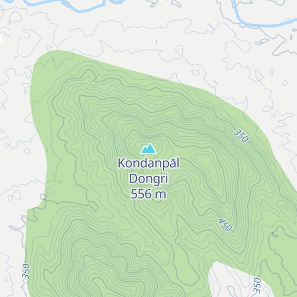 Map of Kondanpāl Dongri