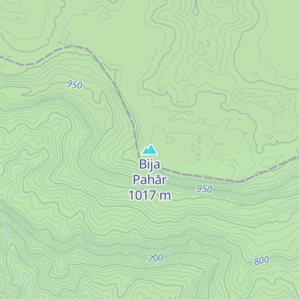 Map of Bija Pahār