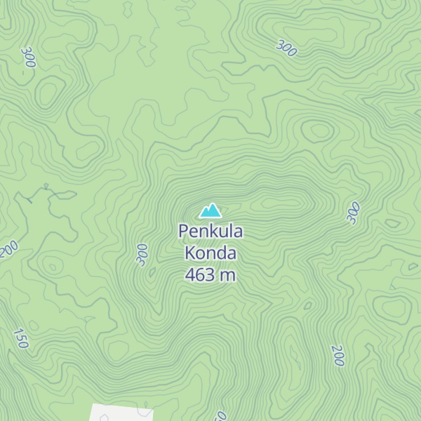 Map of Penkula Konda