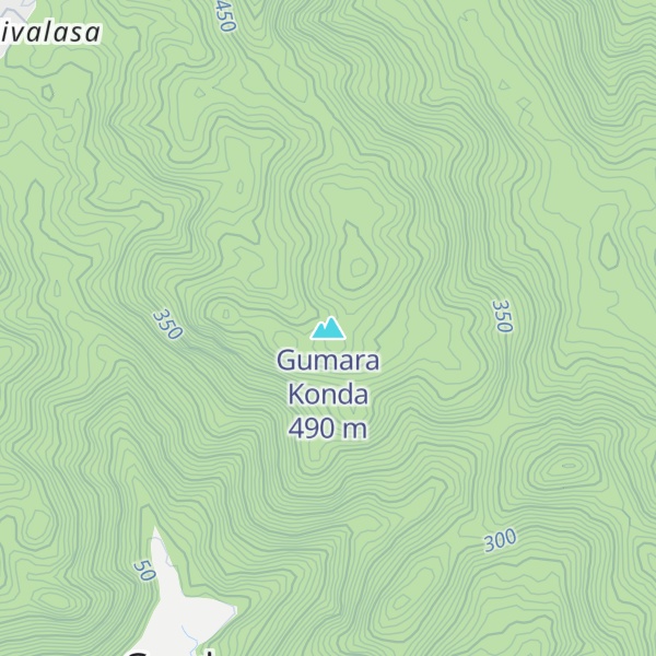 Map of Gumara Konda