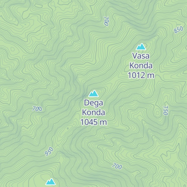 Map of Dega Konda