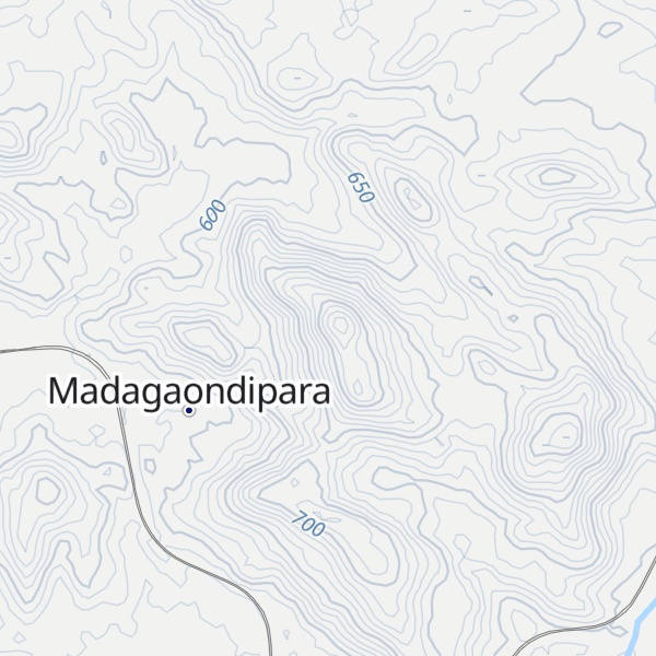 Map of Madho Dongri