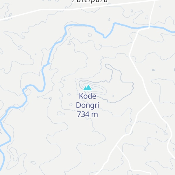 Map of Kode Dongri