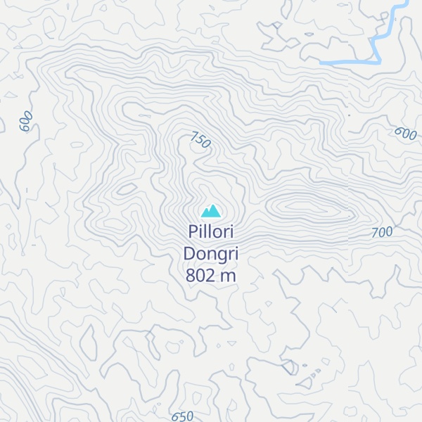 Map of Pillori Dongri