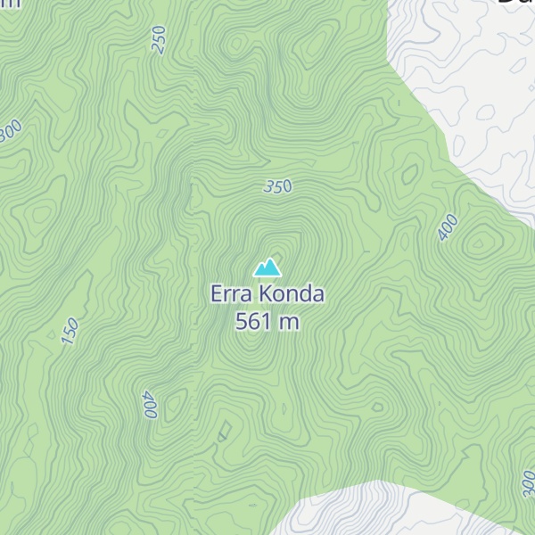 Map of Erra Konda