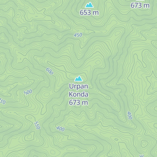 Map of Urpan Konda
